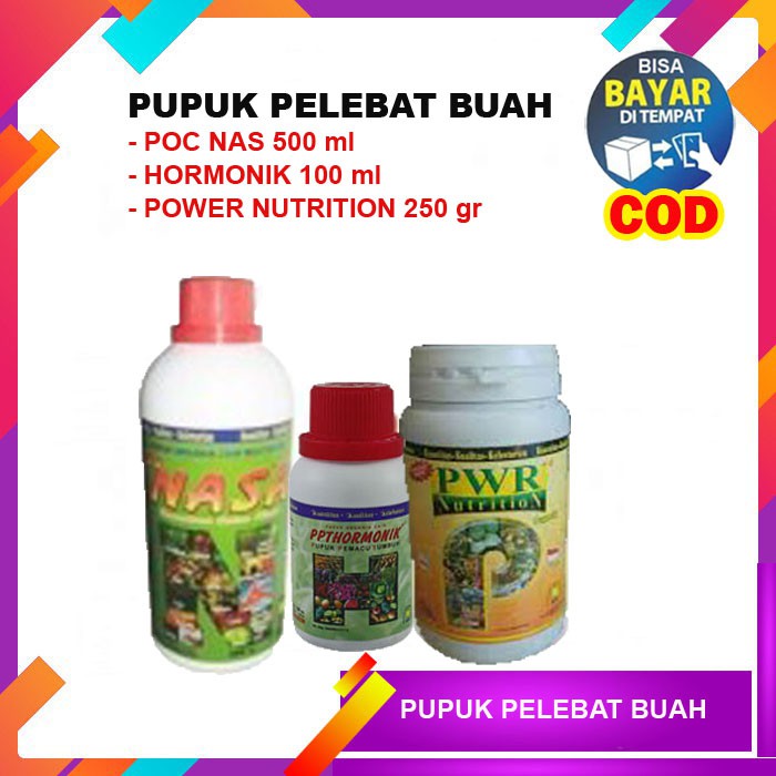 Pupuk Pelebat buah Pupuk Anti Rontok Pupuk Tabulampot Pupuk Nasa Pelebat Buah