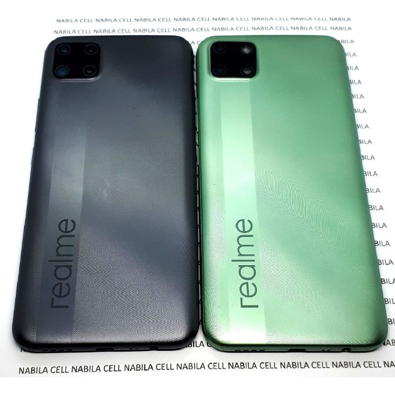 FRAME FULLSET BACKDOOR KESING CASING HOUSING TUTUP BELAKANG REALME C11 ORIGINAL