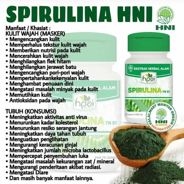 Spirulina HNI HPAI