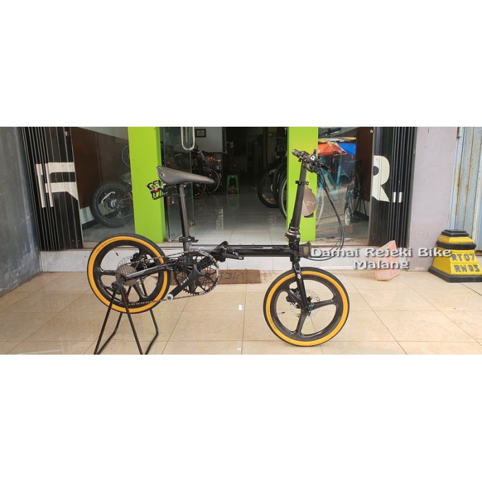 camp hazy folding bike