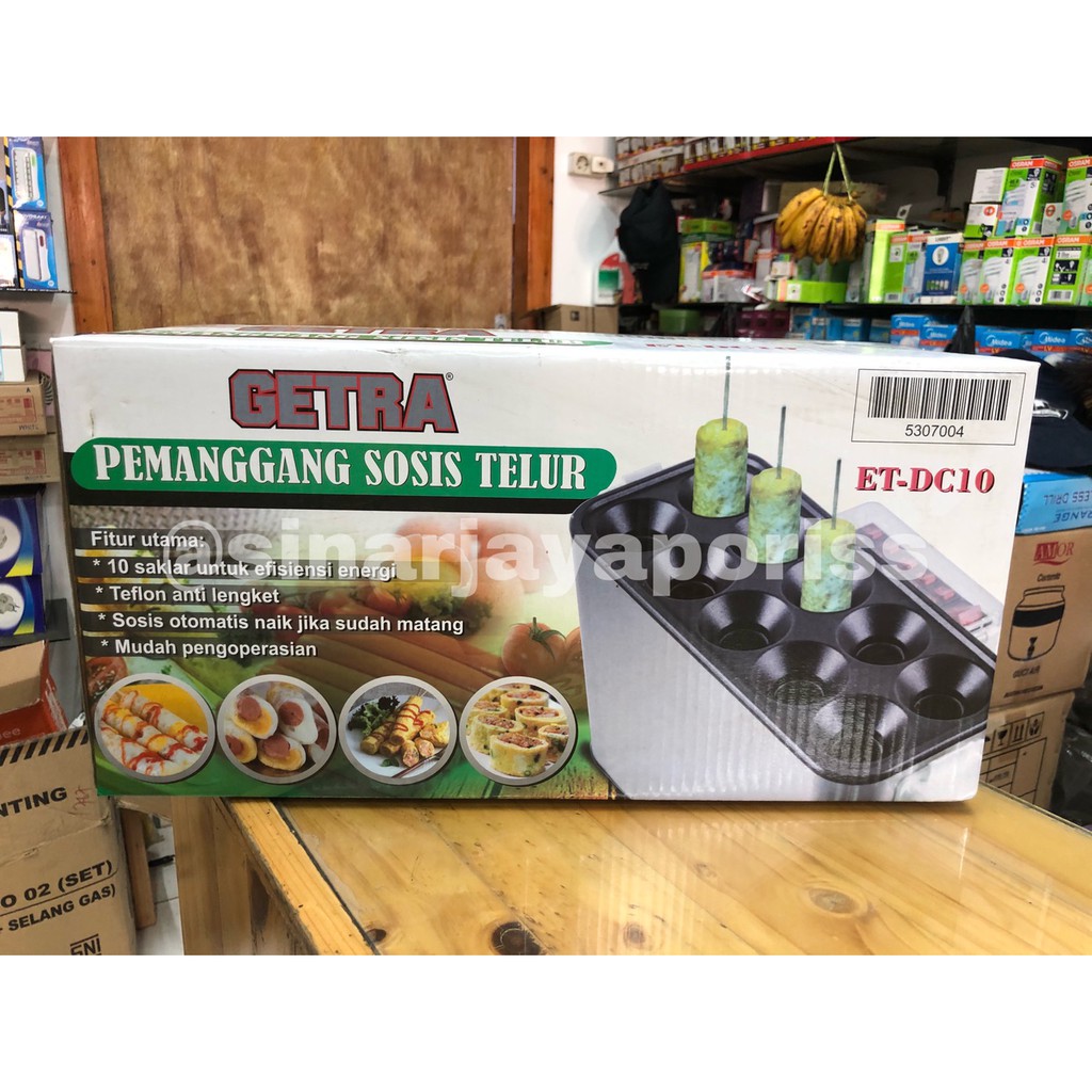 GETRA Pemanggang Sosis Telur ET-DC10