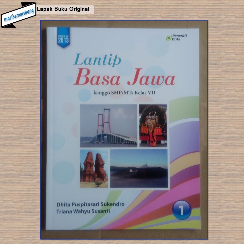 Buku Bahasa Jawa (Timuran) SMP Kelas 7