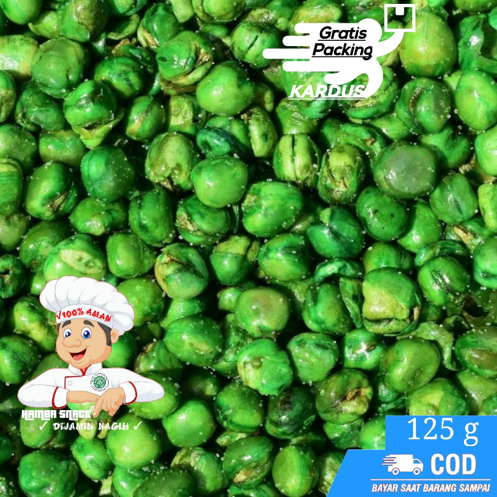 

KACANG POLONG 125g RENYAH - DIJAMIN NAGIH JADI TEMAN NGEMIL | jajanan jadul makanan ringan camilan termurah jajanan murah cemilan sehat snack kiloan