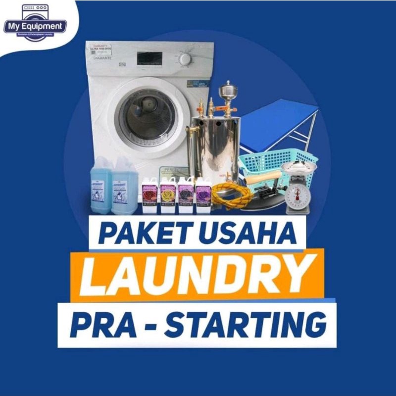 Paket Usaha Laundry Pontianak PRA-STARTING