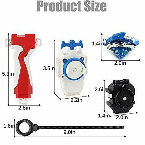 4Pcs Set Launcher Beyblade Burst Bayblade Burst 4D Bahan Metal untuk Hadiah