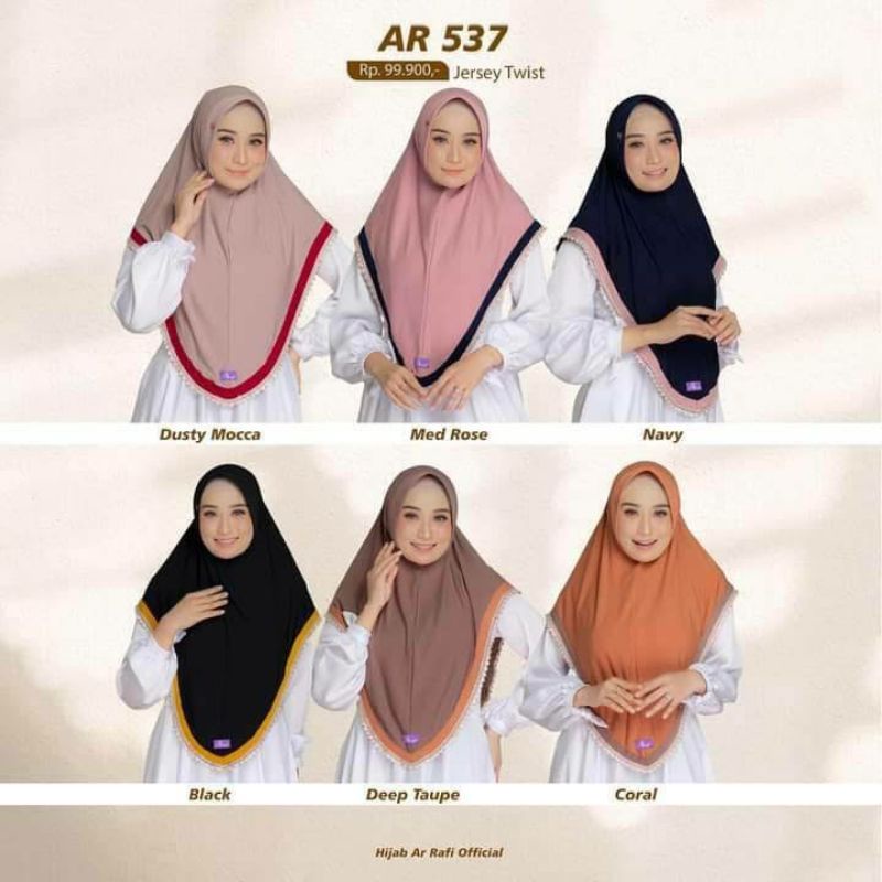 Hijab Arrafi AR 537 diskon