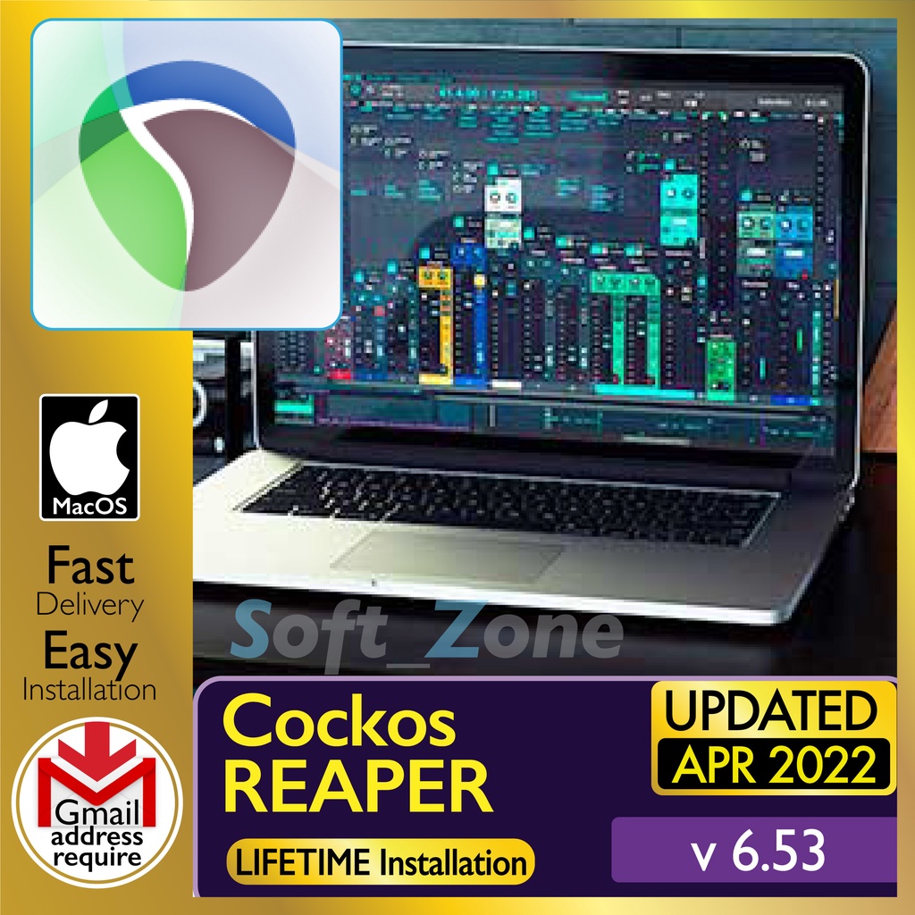 

Ccks REAPER 6.53 - Rcrd, Edt, & Rndr Mlt-Trck Wvfrm Ad [WINDOWS x64] - Dgtl Dwnld