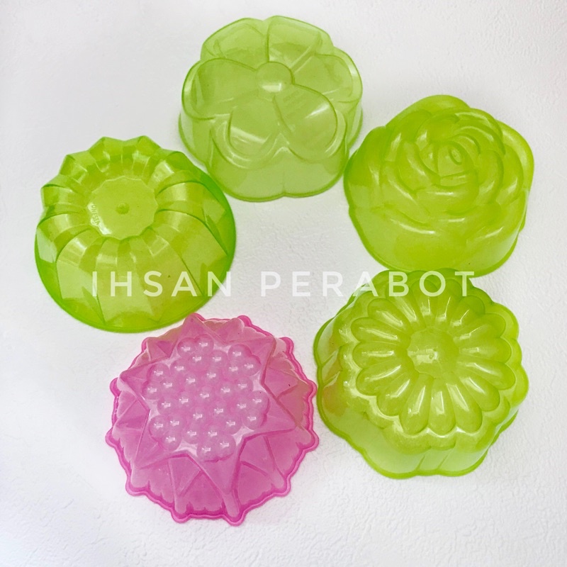 Cetakan Kue 9,5CM / Cetakan Ager Jelly Pudding Bunga