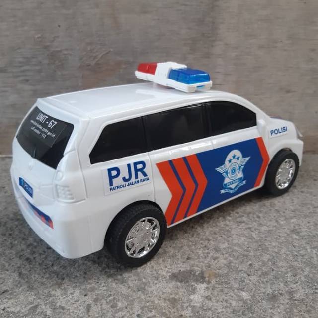 mainan mobil polisi patrol ( anak edukatif, mobilan edukasi, kreatif )