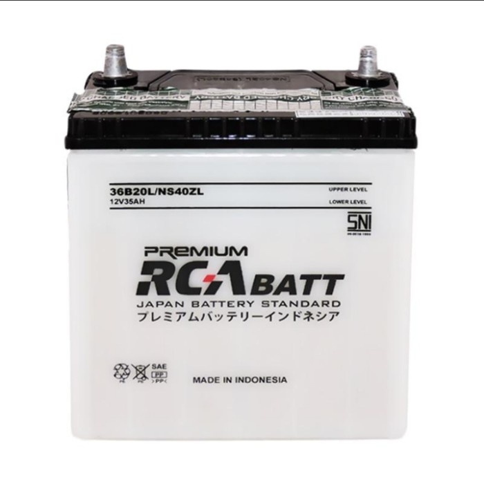 Aki RCA NS40L / 32B20L 12v 32Ah Aki basah Agya Ayla