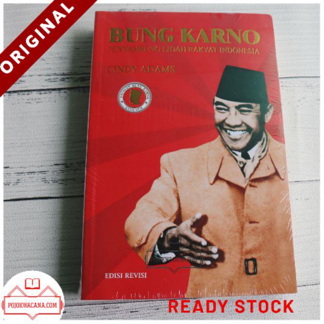 Buku Original Bung Karno Penyambung Lidah Rakyat Edisi Revisi Cindy Adams2 Shopee Indonesia