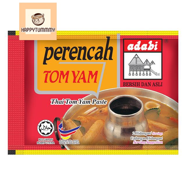 Adabi Perencah Tom Yam Bumbu tom yam tom yum Tomyum Tomyam Thai yom Yum Paste