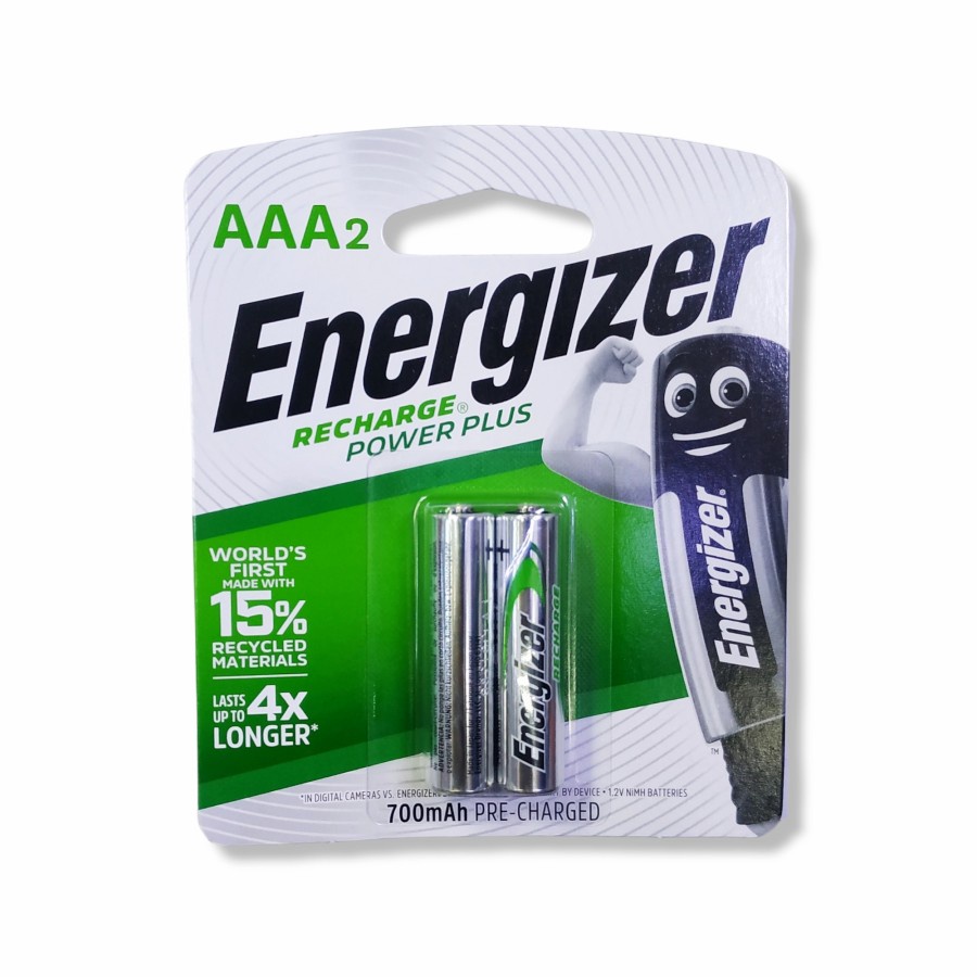 Baterai Energizer AAA Rechargeable Battery 700mAh isi 2pcs