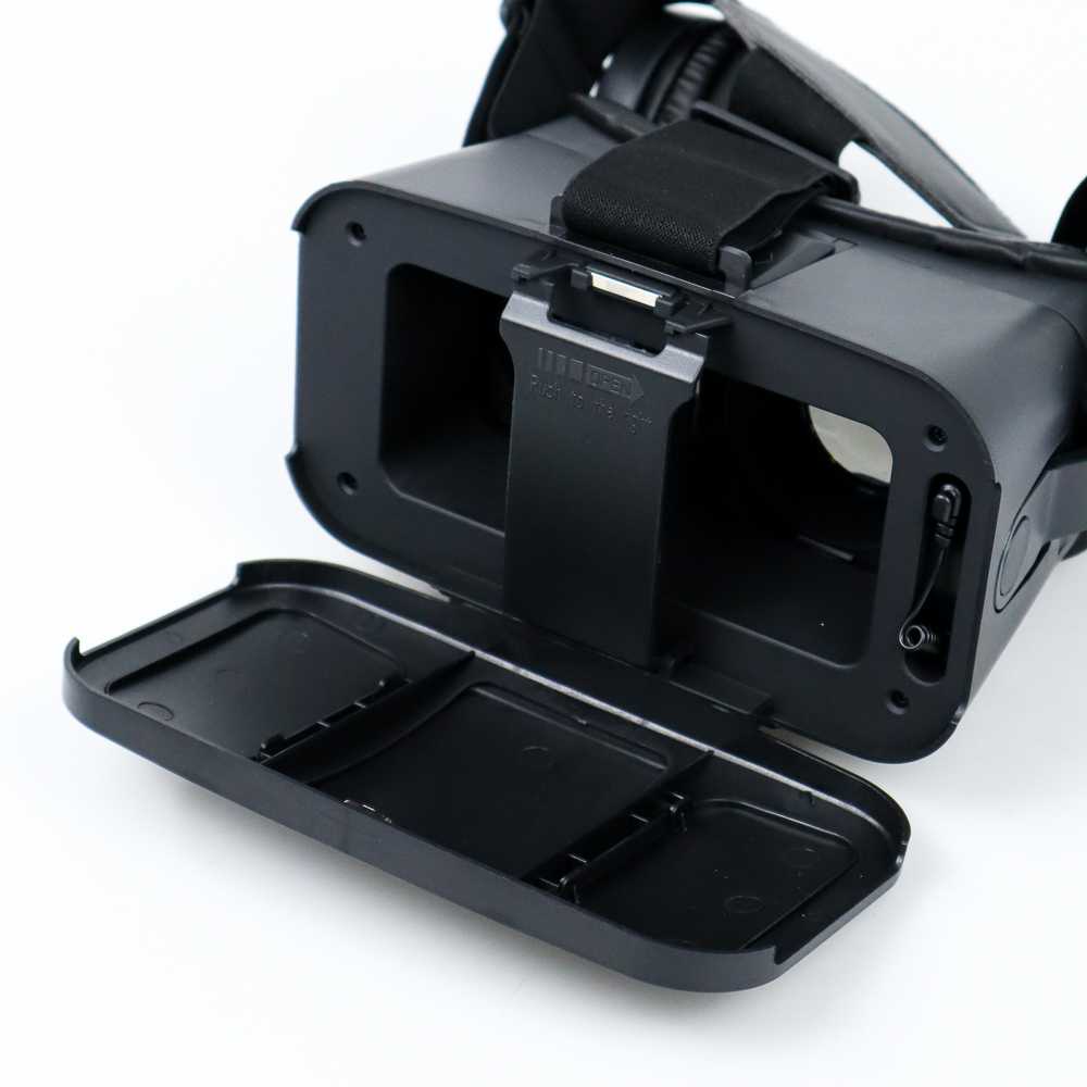 PROMO VRPARK Vr Box Virtual Reality Glasses with Headphone vr headset vr box 2 Kacamata VR Murah vr box 3d virtual reality game vr box original vr box 360 - J20 TFTH01BK