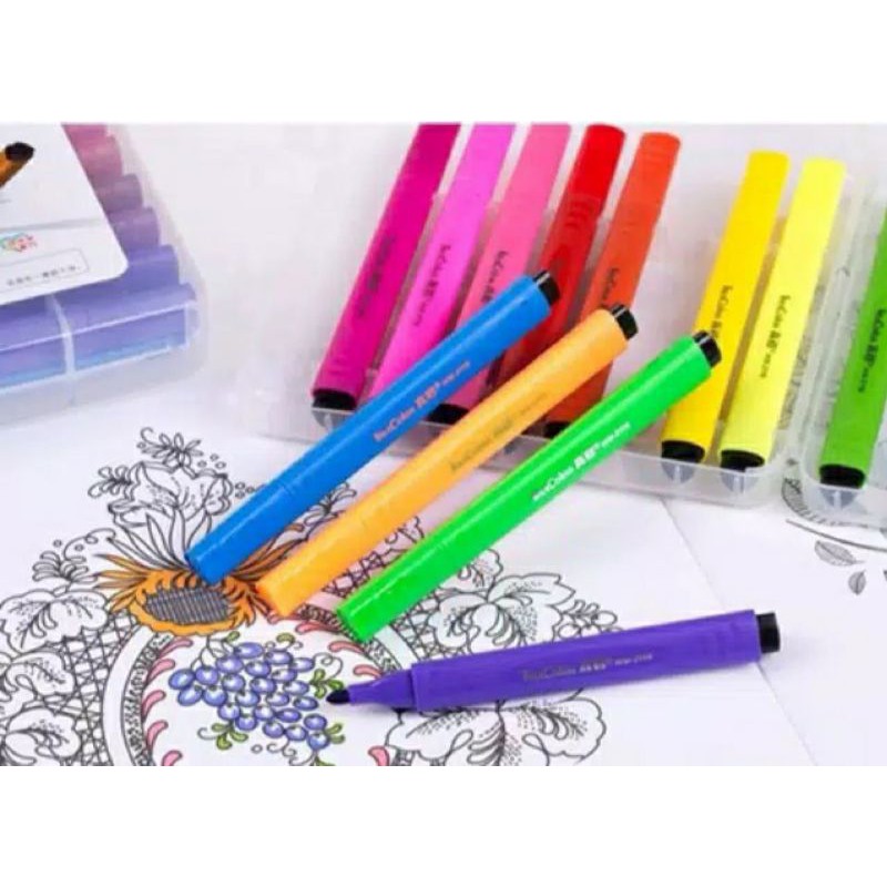 Washable wipe clean marker - spidol bisa dicuci - non toxic marker