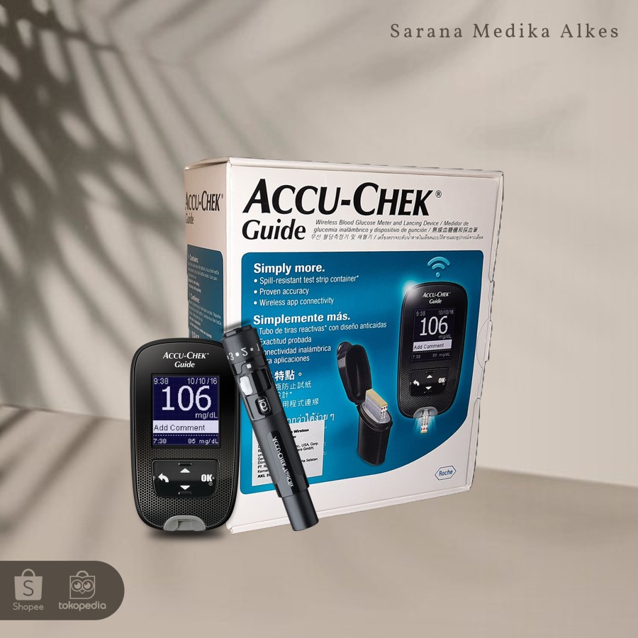 Accu-Check Guide Kit (Alat Cek Gula Darah) - Alat Saja
