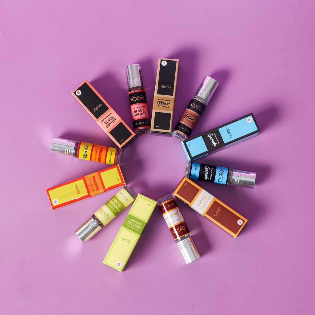 Parfum Wangi Agnola Murah COD / Parfum Pakaian / Parfum Bodymist Murah 6 ML