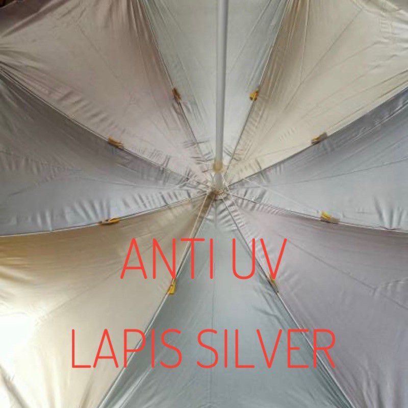 payung pantai anti uv premium RED BIRDS 180 cm no 36 / payung lapak / payung tenda