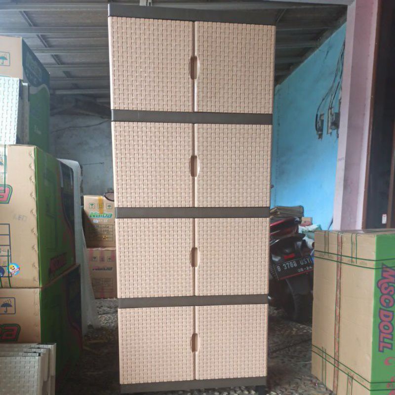 LEMARI PAKAIAN BESAR LEMARI PAKAIAN PLASTIK ORION