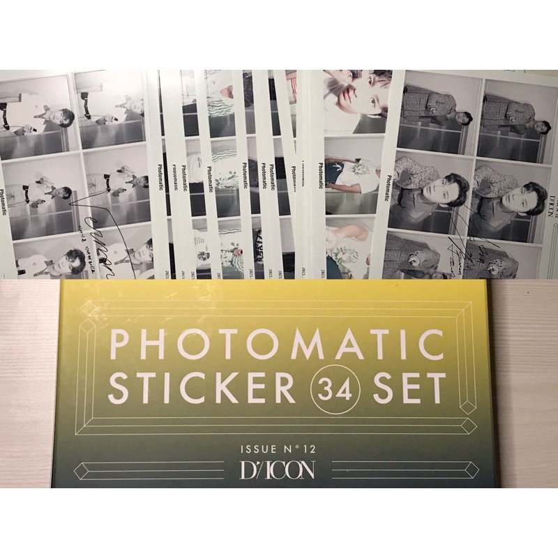 Jual SEVENTEEN DICON LUXURY edition PHOTOMATIC STICKER set Indonesia