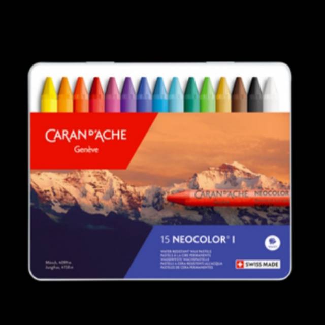 

Crayon Carandache Neo Color 1 - 15 warna