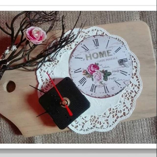 Satu set jam mahar + background shabby