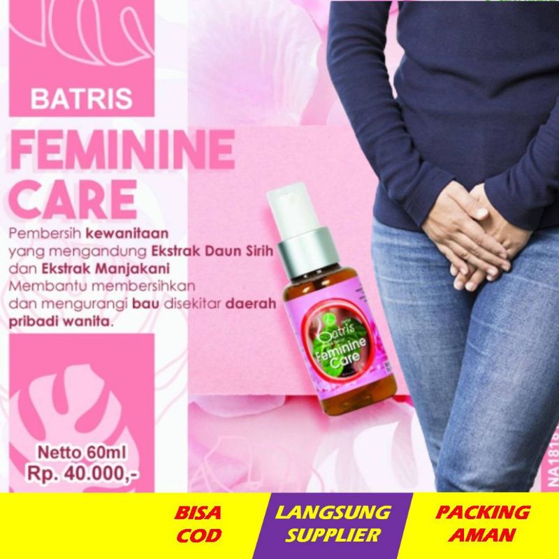 Feminine Care Batrisyia Herbal Pembersih Kewanitaan serta Obat Keputihan