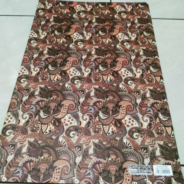 

Kertas kado Batik Sansan wawa 5080