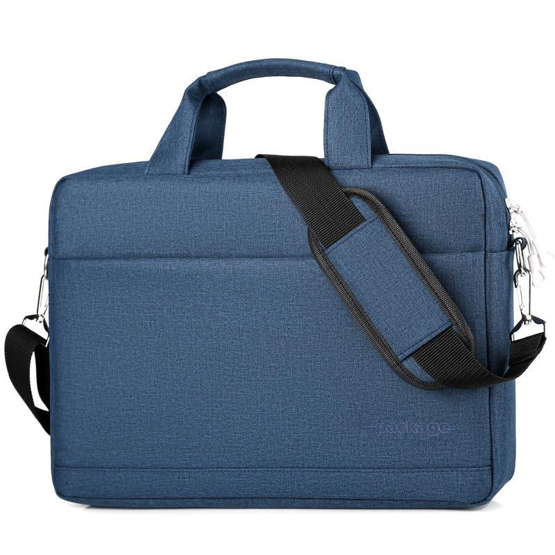 Tas Laptop Selempang Package Briefcase Waterproof Size 11 12 13 m1/m2  inch navy