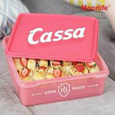 Promo Moorlife Kotak Kue Cassa uk.4000ml - PERPCS/wadah saji/kotak makanan/freezer / toples kue