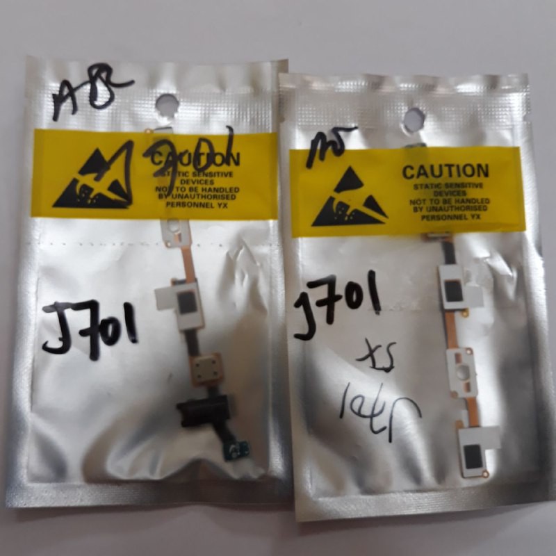 FLEKSIBEL BACK SAMSUNG J701 J7CORE - TOMBOL BACK