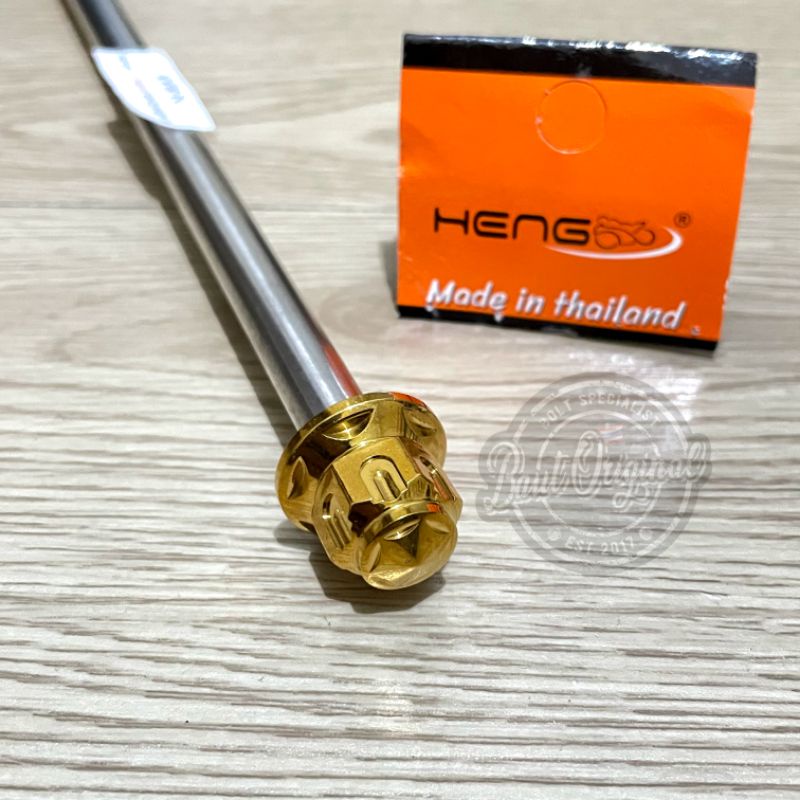 as roda depan yamaha nmax probolt stainless gold heng thailand