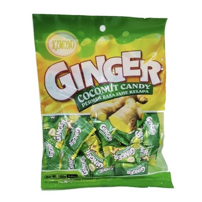 

Kimono Ginger Coconut Candy / Permen Jahe kelapa 160gr