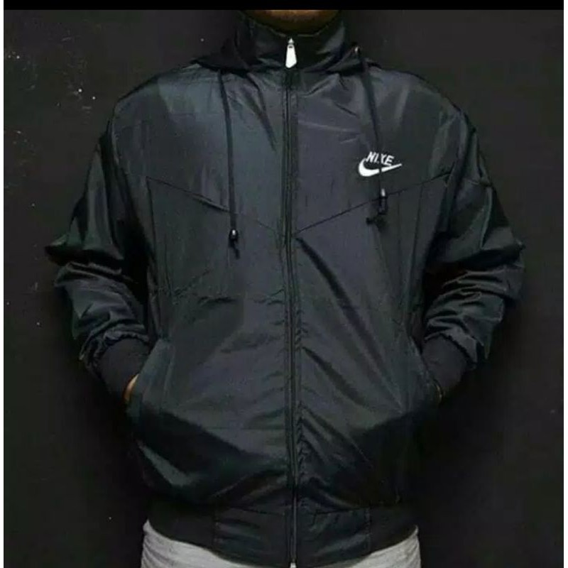 jaket parasut nike windrunner polos