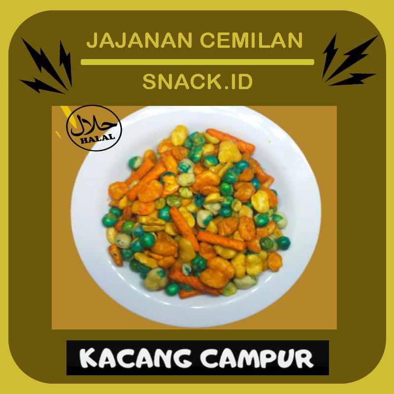 

KACANG CAMPUR 1 KG / MIX NUTS / CEMILAN SNACK KACANG CAMPUR KILOAN