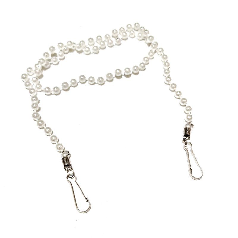 Kalung Gantungan Masker Strap Mask Hanging Korean Pearlstring Beads Series Mutiara Korea