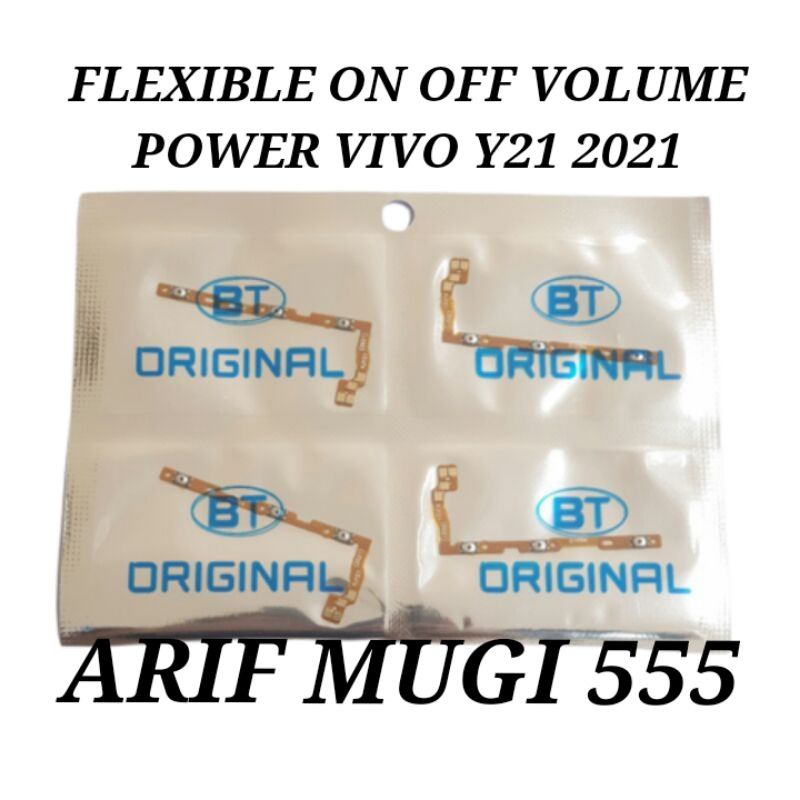 Flexible Flexible Tombol on off Volume Power Vivo Y21 2021 Original