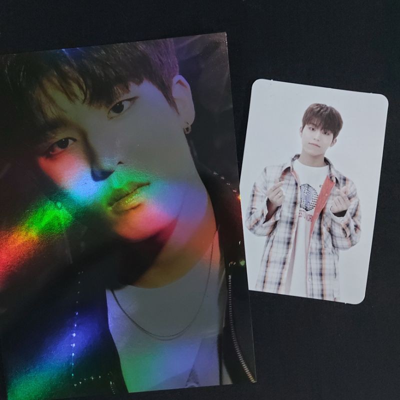 PC & Postcard jeongwoo black version treasure ch 3 | photocard jeongwoo chapter 3