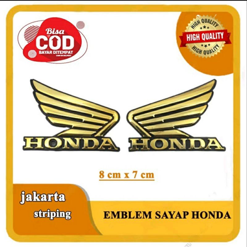BISA-COD-Stiker-emblem-sayap-honda-stiker-honda-sayap-murah