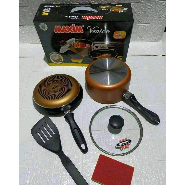 Maxim Venice Set/PANCI MASAK SET/PERALATAN MASAK SET