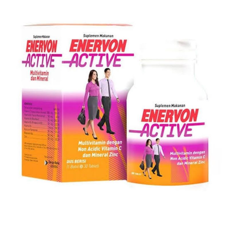 Enervon C Active Botol Tablet 30s