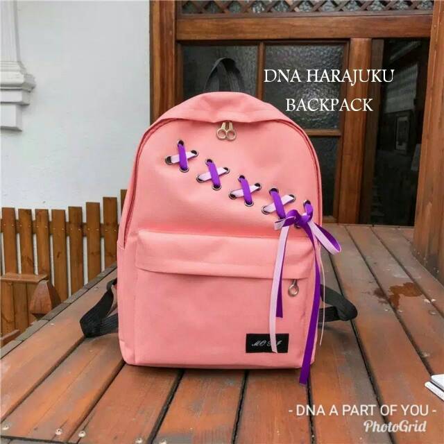 Ready stok backpack pita silang tas ransel wanita fashion mewah harga murah