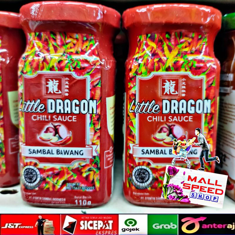 

Sambal Little Chilli Dragon Botol Sambal Bawang Sambal Terasi 110 gram