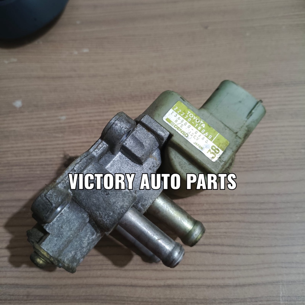 Isc valve idle speed control corolla great all new 1.6 &amp; 1.8cc set ori copotan