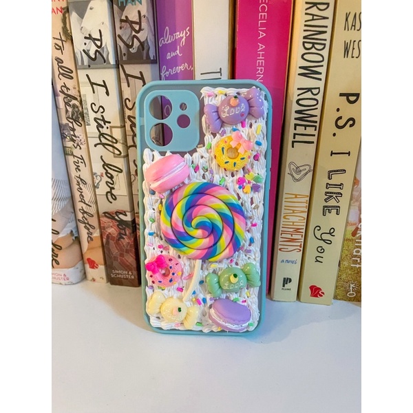 iPhone 12 Cute Decoden Case Candy