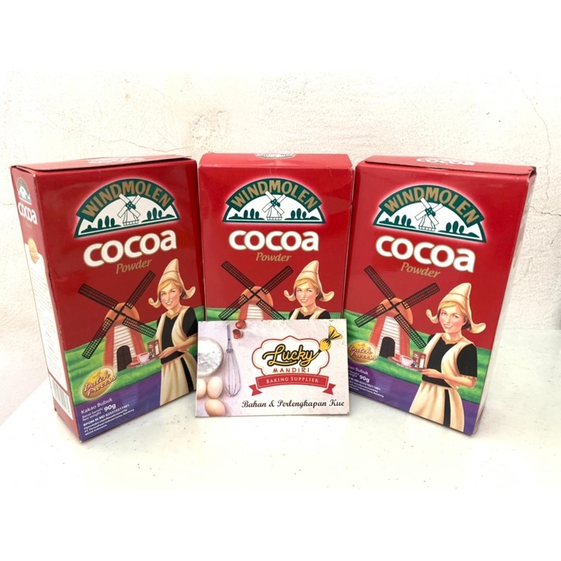 

Windmolen Cocoa Powder 80gr / Windmolen Cokelat Bubuk 80gr