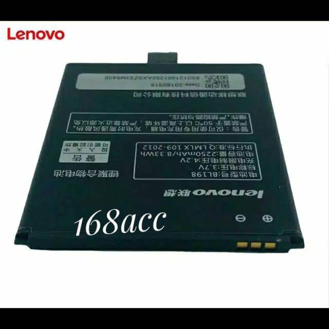 Baterai Batre Lenovo BL198 BL198 A830 A850 A859 K860 S880 S890 Battery Lenovo BL 198 S880