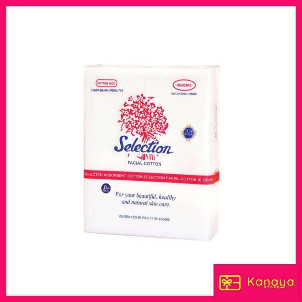 (BISA COD) Selection Facial Cotton - Kapas Kecantikan