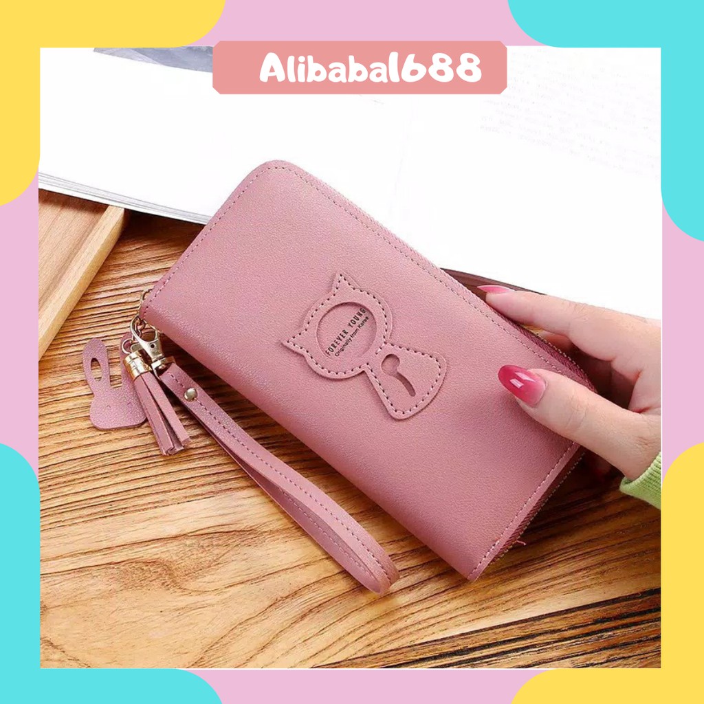 *ALIBABA1688*COD Dompet Wanita D61 Dompet Panjang Wanita dompet murah real pic