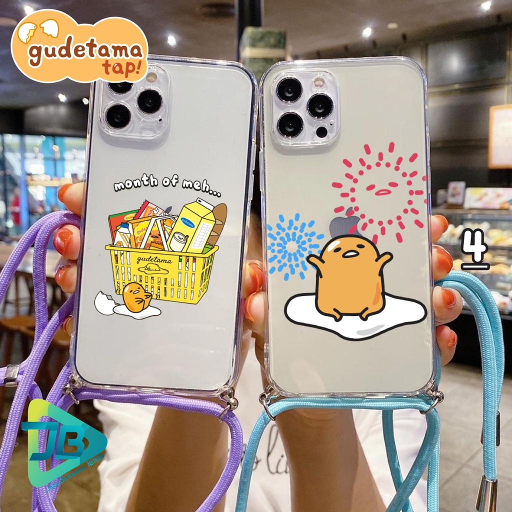 SOFTCASE SLINGCASE LANYARD BENING GUDATEMA OPPO VIVO XIAOMI SAMSUNG REALME IPHONE ALL TYPE JB4653